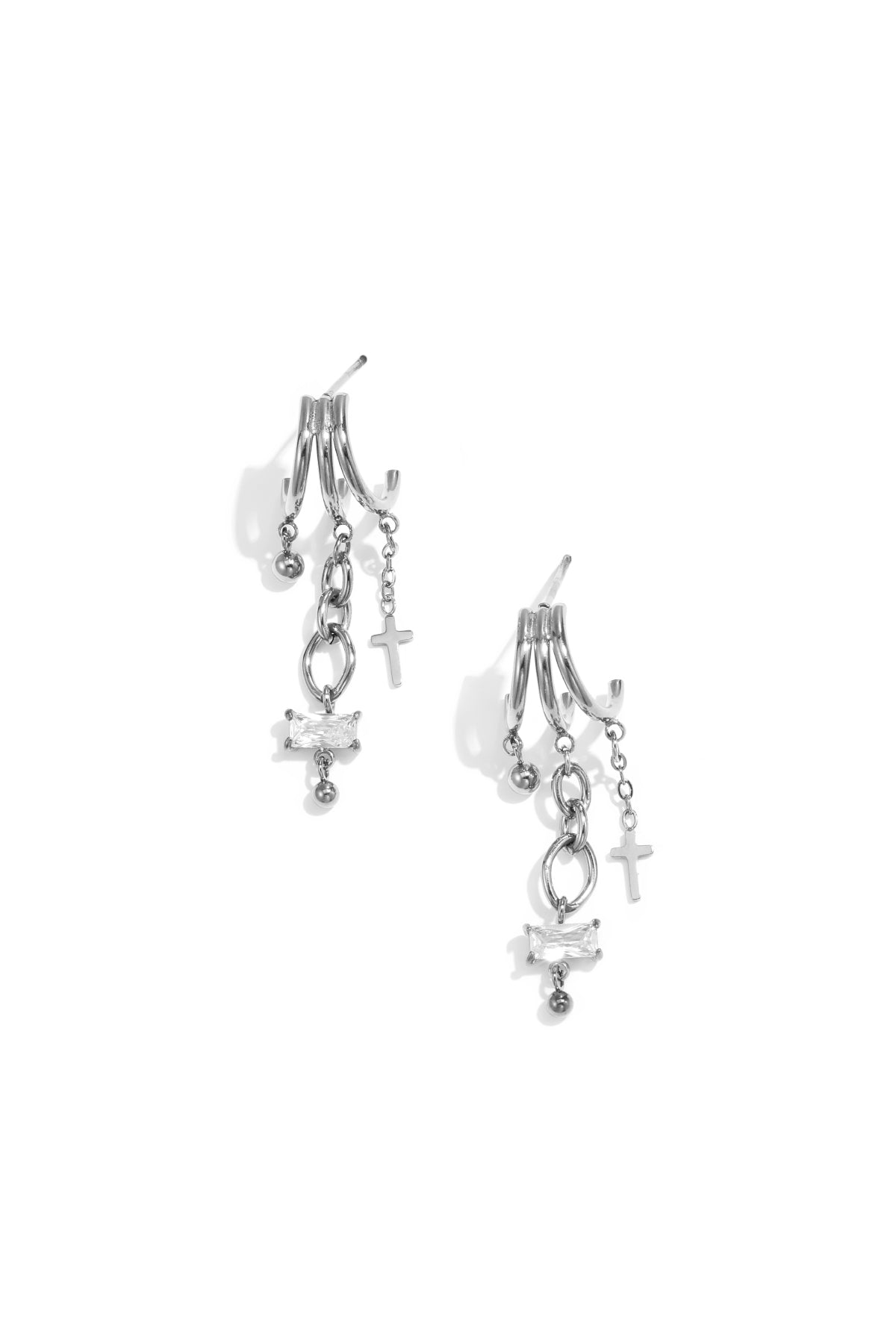 Sterren & Maan Hanger Oorbellen