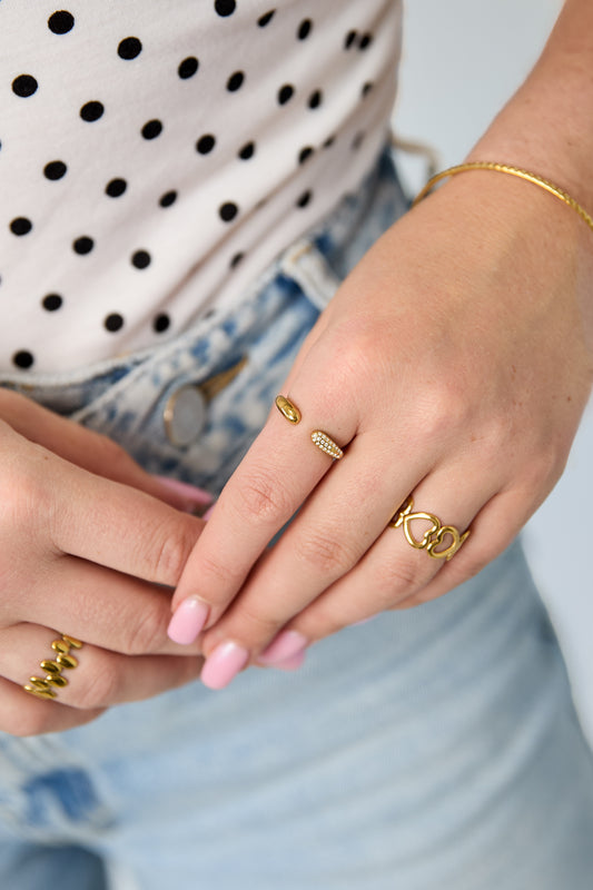14K Goud Minimalistische Ring