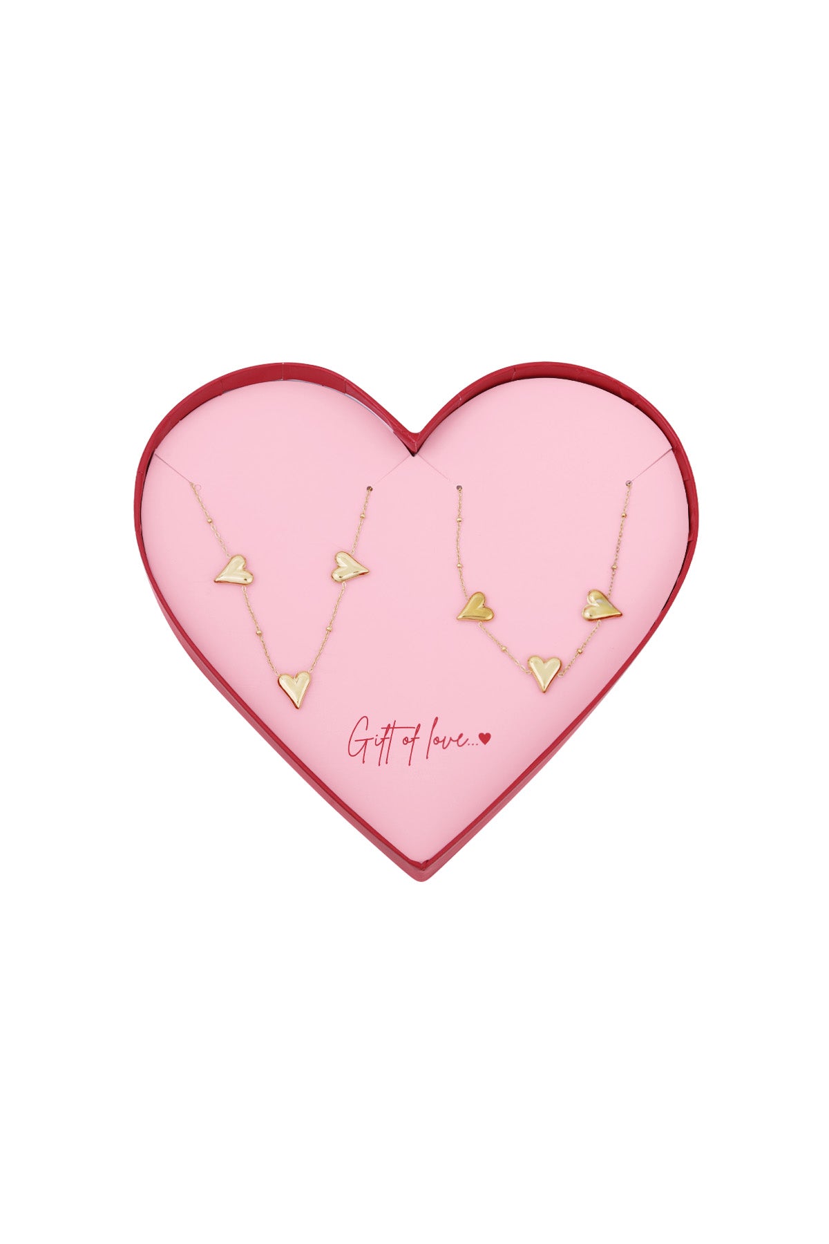 Gift of love ketting & armband set
