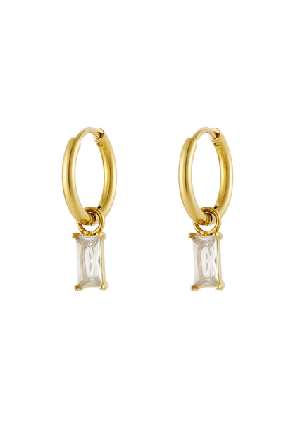 Elegante Crystal Oorbellen