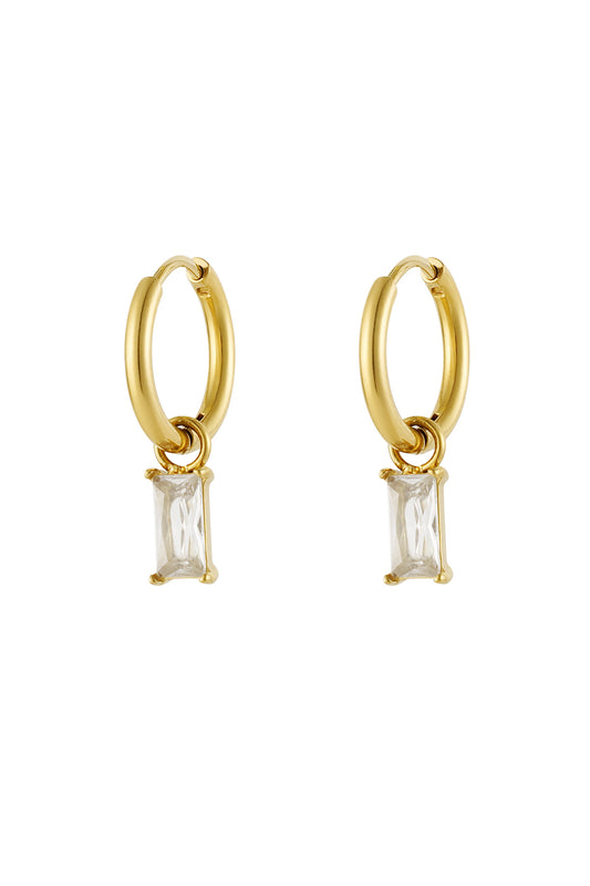 Elegante Crystal Oorbellen
