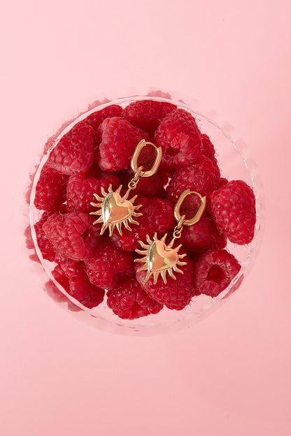 Sun Charm Oorbellen