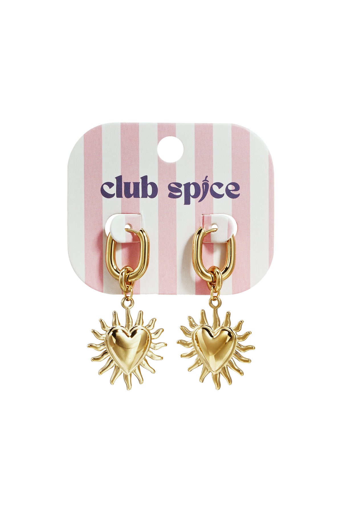 Sun Charm Oorbellen