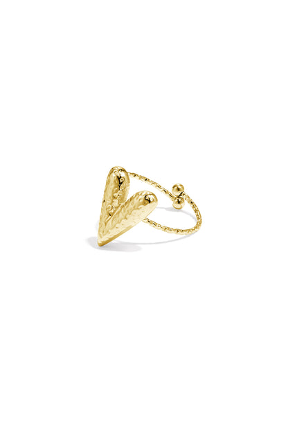 Hartvormige Ring