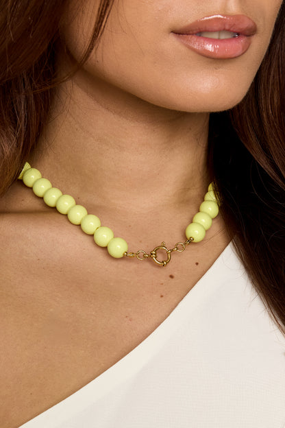 Front Kralen Ketting