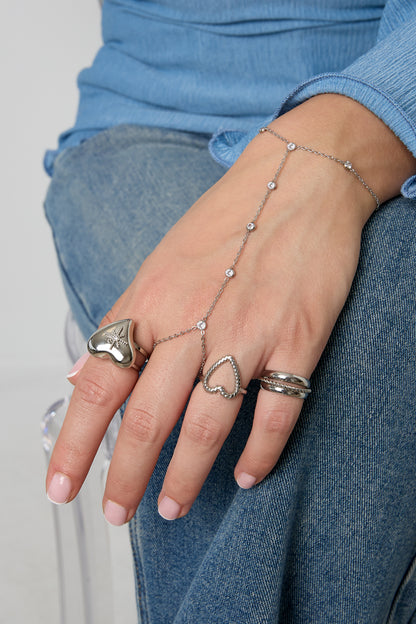 14K Goud handchain Armband