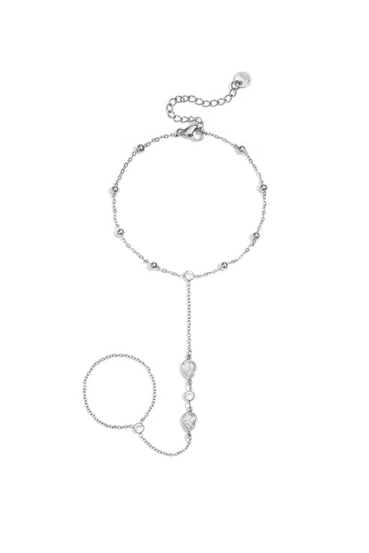 Schitterende Handchain Armband
