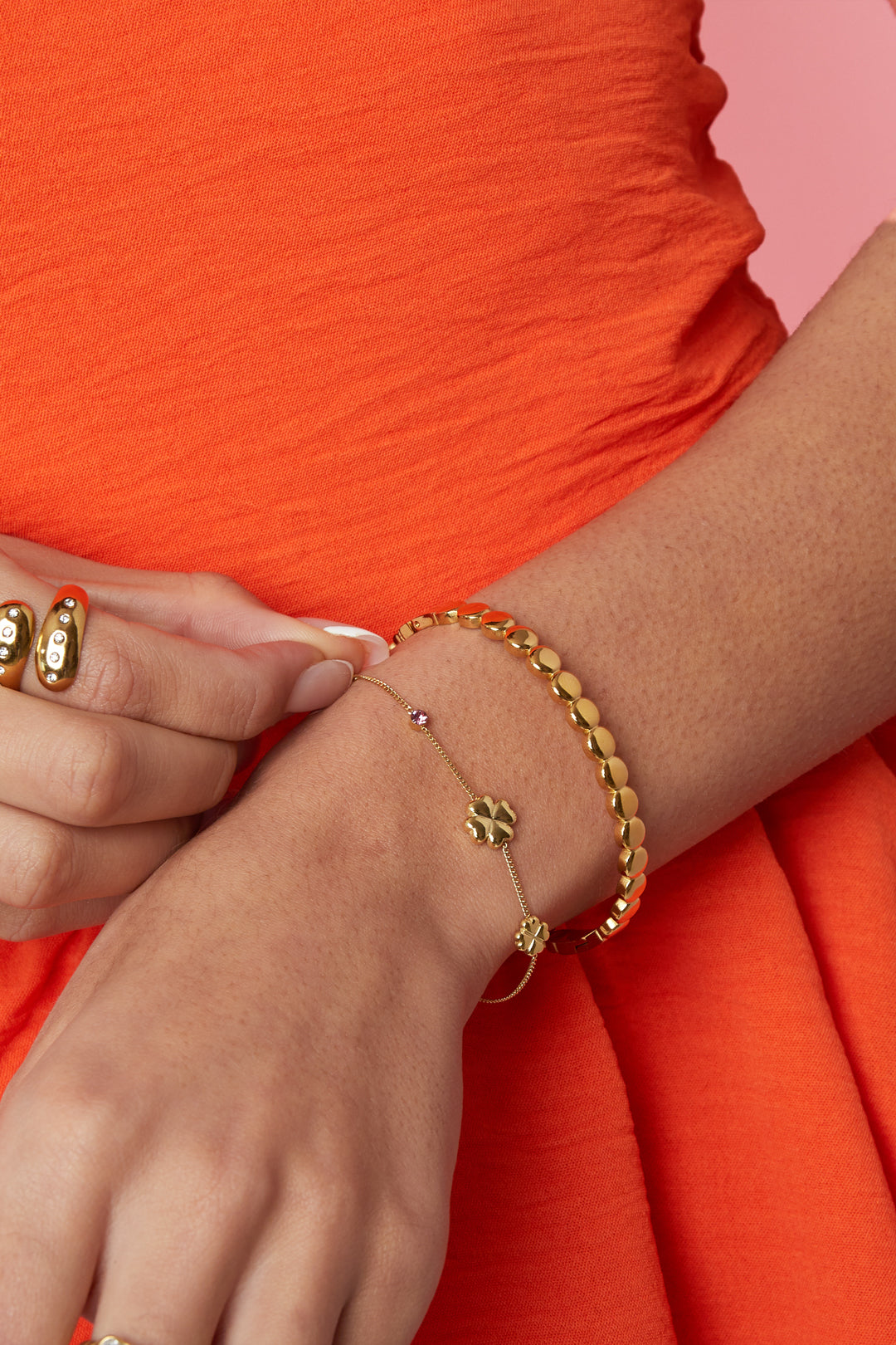 Klavertjes Armband