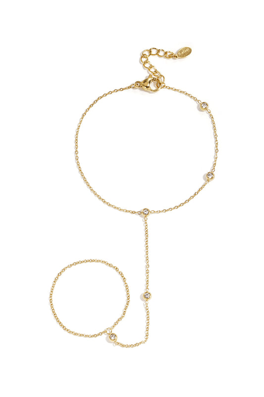 14K Goud Sydney Handchain Armband