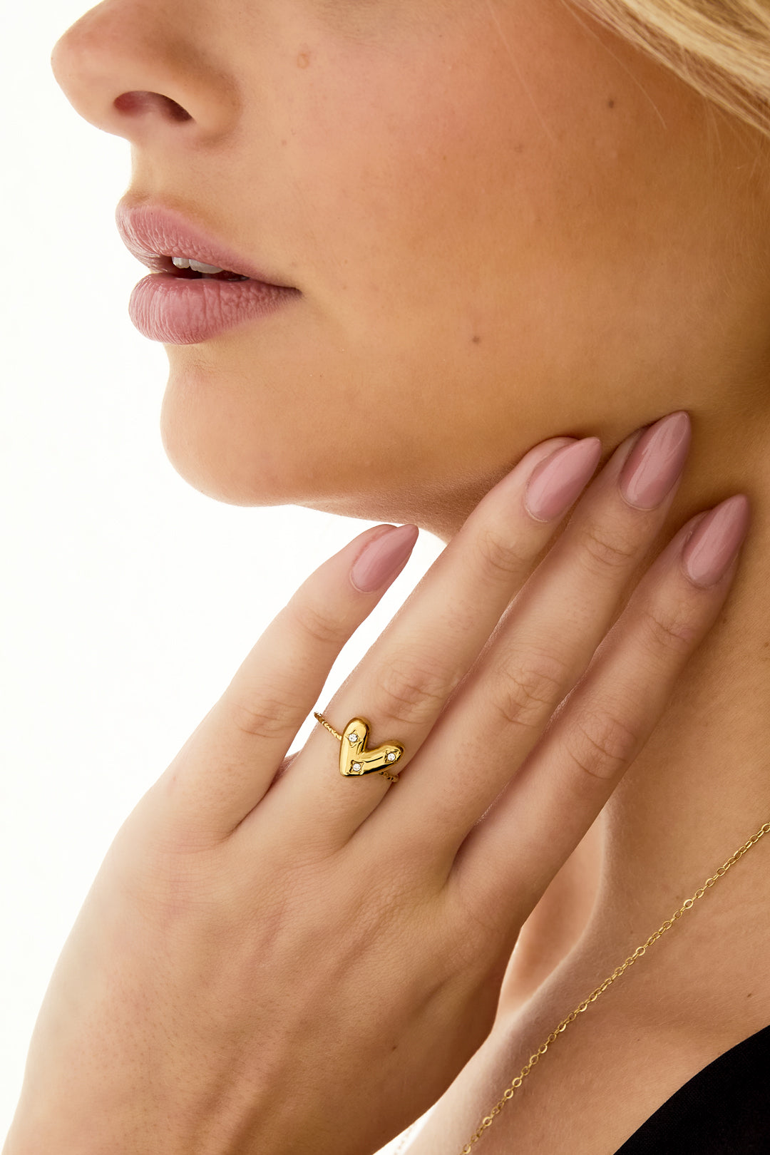 Shiny Hart Ring